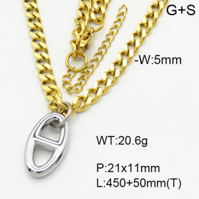 SS Necklace  3N2002446abol-908