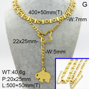 SS Necklace  3N2002462aiil-908