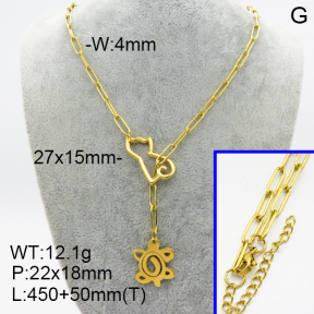 SS Necklace  3N2002466bhia-908