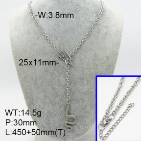 SS Necklace  3N2002473bhia-908