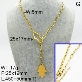 SS Necklace  3N2002480vhhl-908