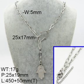 SS Necklace  3N2002481bhbl-908