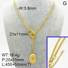 SS Necklace  3N2002484ahlv-908