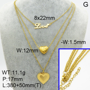 SS Necklace  3N2002494vhhl-908