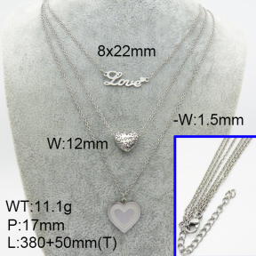 SS Necklace  3N2002495bhbl-908