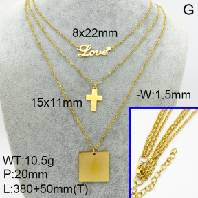 SS Necklace  3N2002502vhha-908