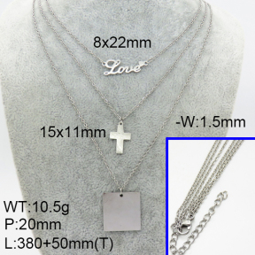 SS Necklace  3N2002503bhva-908