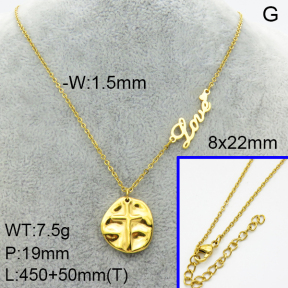 SS Necklace  3N2002508abol-908