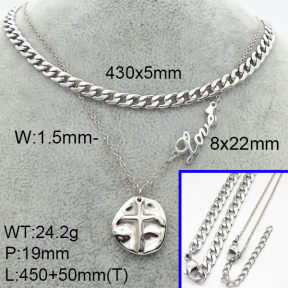 SS Necklace  3N2002511ahjb-908