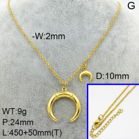 SS Necklace  3N2002516vhha-908