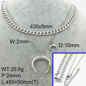 SS Necklace  3N2002523vhll-908
