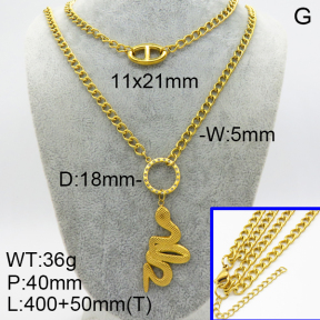 SS Necklace  3N4002064vivl-908