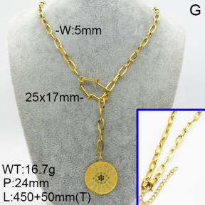 SS Necklace  3N4002072vhkb-908