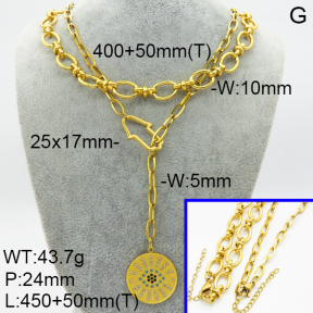 SS Necklace  3N4002074aiml-908