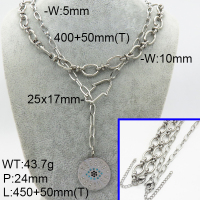 SS Necklace  3N4002075aill-908