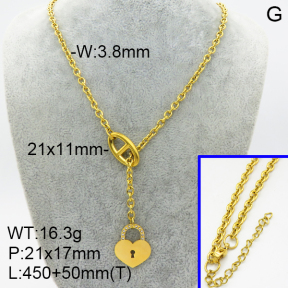 SS Necklace  3N4002076vhha-908