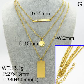 SS Necklace  3N4002080vhha-908
