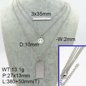 SS Necklace  3N4002081bhva-908