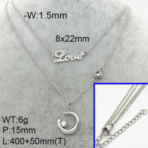 SS Necklace  3N4002087bhia-908