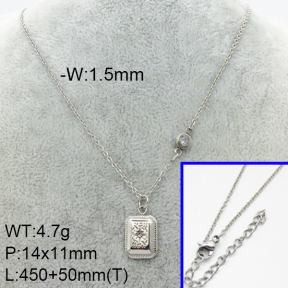 SS Necklace  3N4002095vbpb-908
