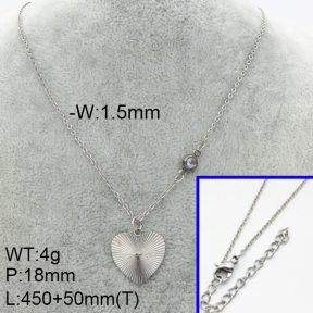SS Necklace  3N4002097vbpb-908