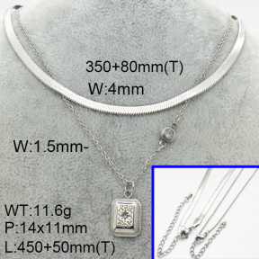 SS Necklace  3N4002099vhkb-908