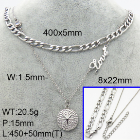 SS Necklace  3N4002111vhkl-908