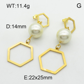 SS Earrings  3E3001315aakl-614