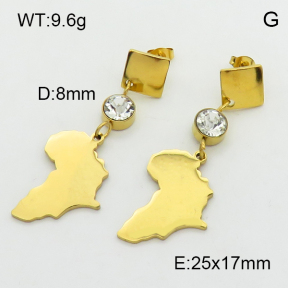 SS Earrings  3E4003112aakl-614