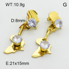 SS Earrings  3E4003137aakl-614