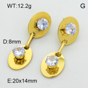 SS Earrings  3E4003143aakl-614