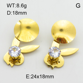 SS Earrings  3E4003159aakl-614