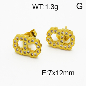 SS Earrings  5E4000284bbml-434