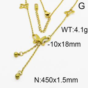 SS Necklace  5N2000247bbov-434