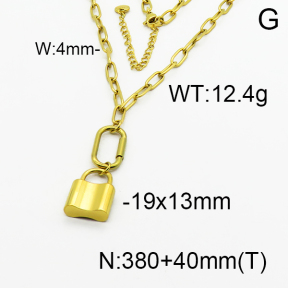 SS Necklace  5N2000256bvpl-434