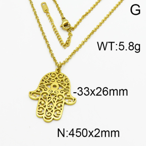 SS Necklace  5N2000265vbpb-434