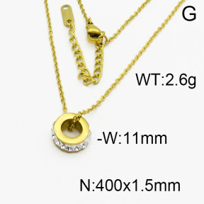 SS Necklace  5N4000098vbmb-434