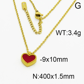 SS Necklace  5N4000099vbmb-434