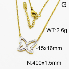SS Necklace  5N4000101vbmb-434