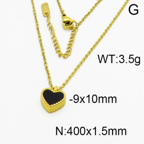 SS Necklace  5N4000102vbmb-434