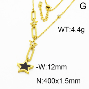 SS Necklace  5N4000103bbov-434