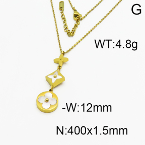 SS Necklace  5N4000120vbpb-434