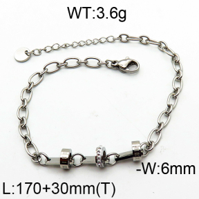 SS Bracelet  6B4002438vbpb-488