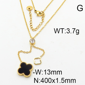 SS Necklace  6N4003439vbpb-488
