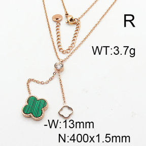 SS Necklace  6N4003443vbpb-488