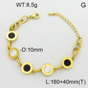 SS Bracelet  3B3002583bhia-669