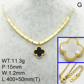 SS Necklace  3N3000948bhjl-669