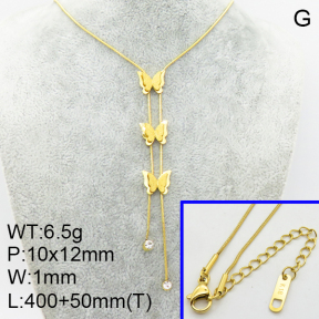 SS Necklace  3N4002052bhia-669