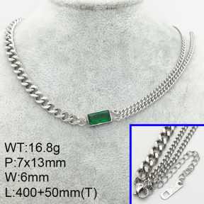 SS Necklace  3N4002055vbpb-669