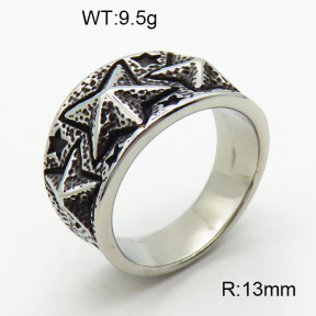 SS Ring  7-13#  3R2000591vbpb-201